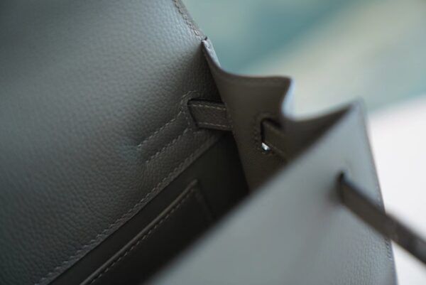 c8550be1a935642 God Factory Bags Hermes Factory 0L Gris Meyer Kelly Danse22CM Evercolor Leather Silver Hardware