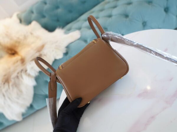 c89746946236b13 Wholesale Hermes 3G Alezan & 4B Biscuit Inner Swift Leather Mini Lindy 19CM