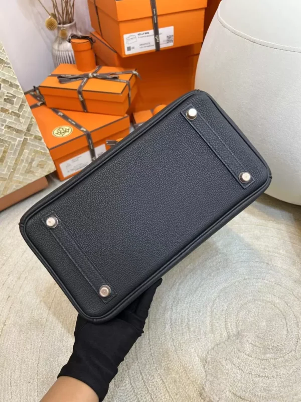 c910ec5ba44e6af-jpg Hermes Birkin Touch 30CM 89 Noir Matte Alligator/ Togo Rose Gold Hardware