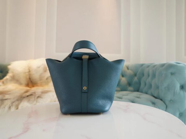 c957992988cfafc-1 Australia Canberra Hermes Picotin 18CM Clemence W0 Vert Bosphore Gold Hardware