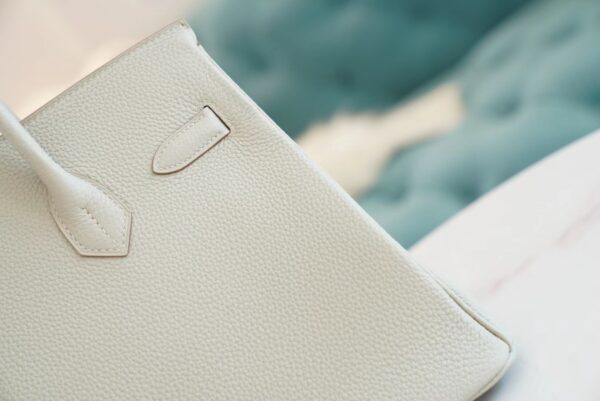cbf77a77fe99485 God Factory Bags Hermes Birkin Bag30CM C80 Gris Pearl Togo Leather Silver Hardware