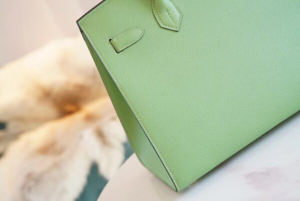 ce1137be9d25885 Wholesale Hermes Birkin30CM 3i Vert Criquet Epsom Leather Gold Hardware
