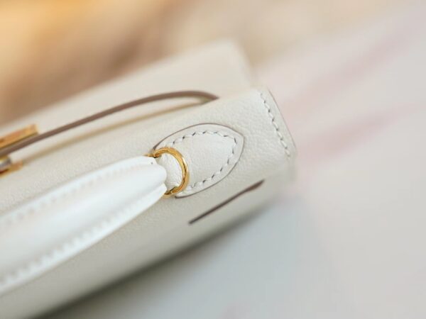 d01b62c9cbc344c God Factory Bags Hermes Chevre Leather Mini Kelly 19CM 0T Mushroom Gold Hardware
