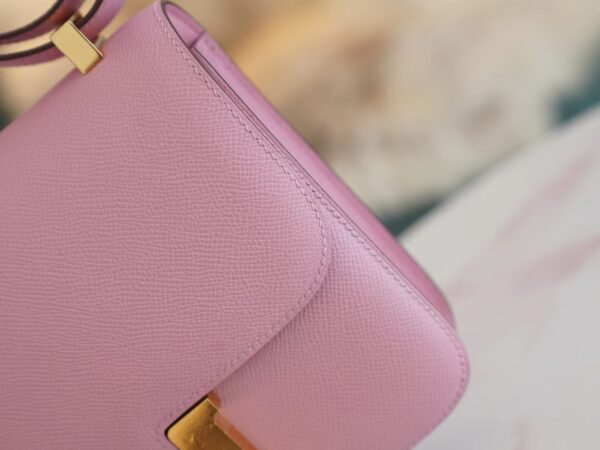 d0cb02b3ecddd53 Wholesale Hermes Epsom Constance 24CM With Mirror X9 Mauve Sylvestre