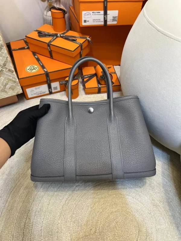 d0d7803614bb8d8-jpg Hermes Garden Party 30CM 8F Etain Negonda Silver Hardware