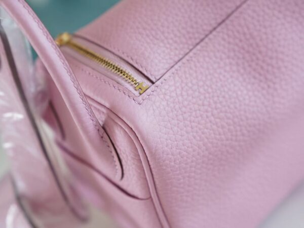 d13bb7ae711e0ff Discount Hermes X9 Mauve Sylyestre Chevre Leather Mini Lindy19CM Gold Hardware