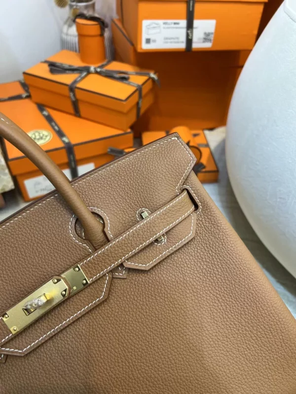 d16463cebba6ea6-jpg Taiwan Hermes Birkin 30CM 37 Gold Togo Leather Gold Hardware