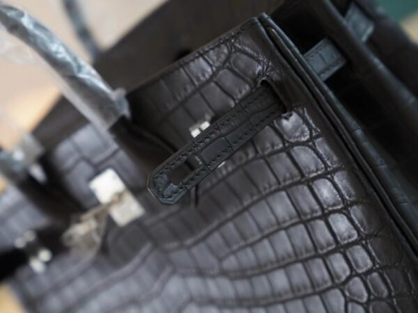 d19f6ecb6b62fc0 God Factory Bags Factory Hermes CK89 Nior Hcp Niloticus Crocodile Birkin25CM Silver Hardware