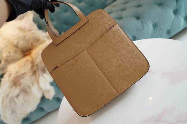 d44f40ef724bddd Wholesale Hermes 0M Chai/ X9 Mauve Sylyestre Halzan 25CM Silver Hardware