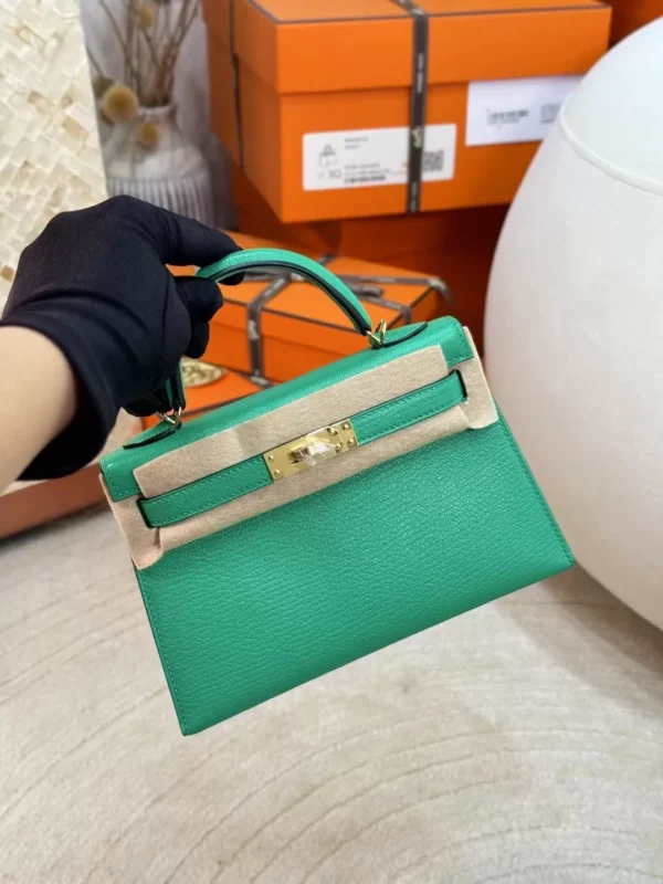 d51e0b0080349e2-jpg-1 Hong Kong 0Z Vert Comics Chevre Leather Mini Kelly 19CM Gold Hardware