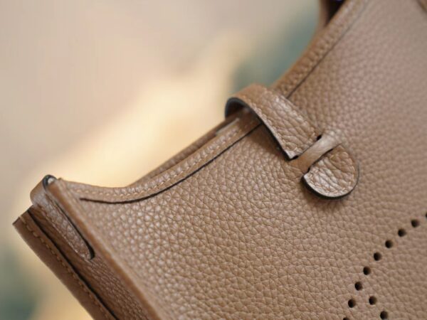 d5683c19df93d06 Lcmode Factory Hermes D0 Berge De Weimer Evelyne Mini 16CM Clemence Leather