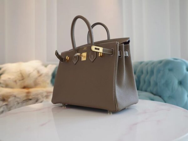 d750d57128230eb God Factory Bags Factory Hermes CK18 Etoupe Togo Birkin 25CM Gold Hardware