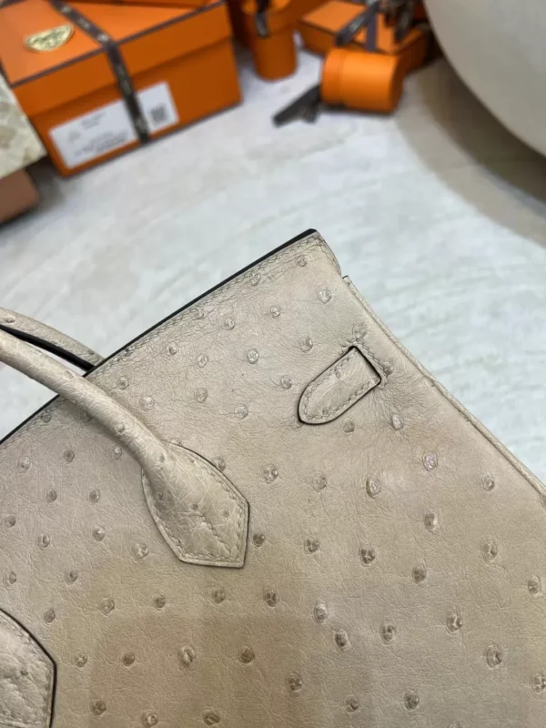 d7d1c150a26d4f4-jpg Australia Sydney Birkin 25CM 0M Chai KK Ostrich Leather Silver Hardware