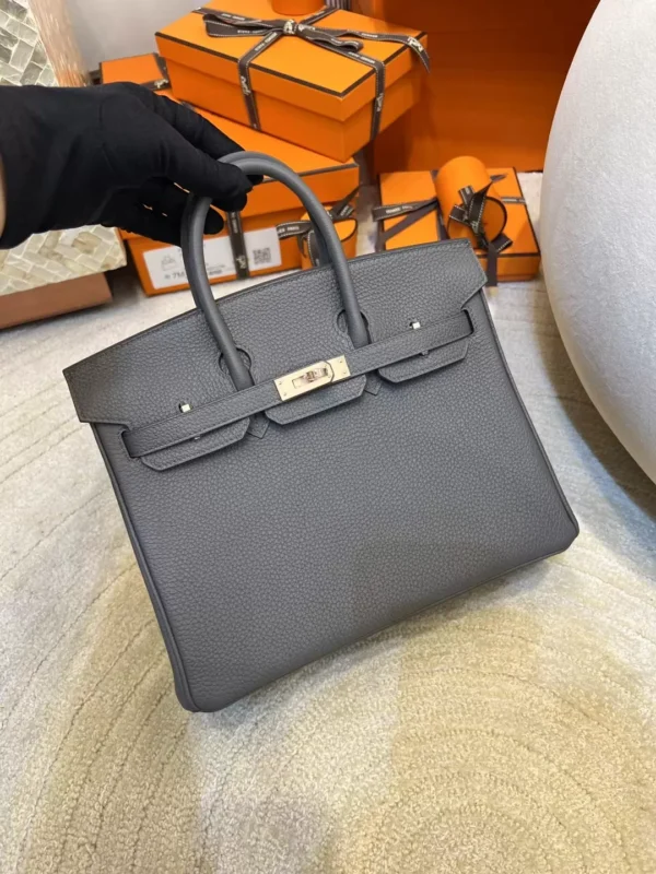 d833cd5c5375fa9-jpg Taiwan Hermes Birkin 25CM Togo Leather 8F Etain Rose Gold Hardware