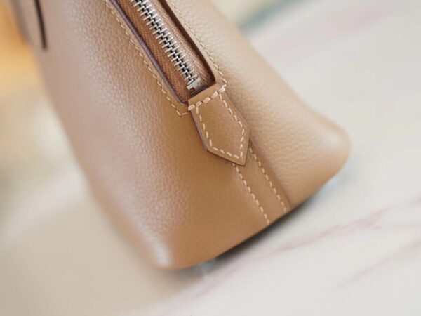 dc9da49976ed774 Discount God Factory Bags Hermes Mini Bolide18CM 0M Chai Evercolor Leather Silver Hardware