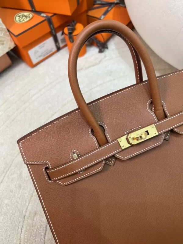 dca1efbbb04e008-jpg UK London Hermes Madame Leather 37 Gold Birkin Sellier 25CM Gold Hardware
