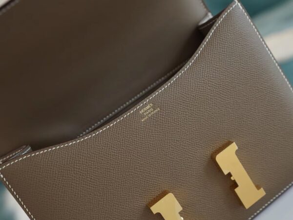 dd114df741accf1 God Factory Bags Factory Hermes Constance 24CM CK18 Etoupe Epsom Gold Hardware
