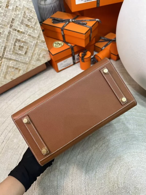 dfd287997d59221-jpg UK London Hermes Madame Leather 37 Gold Birkin Sellier 25CM Gold Hardware