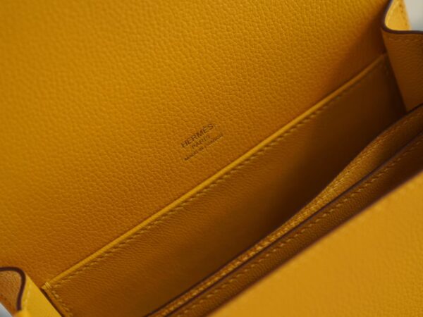 dfe3494fbd8f6a1 God Factory Bags Hermes 9D Amber Roulis Mini 18cm Evercolor Gold Hardware