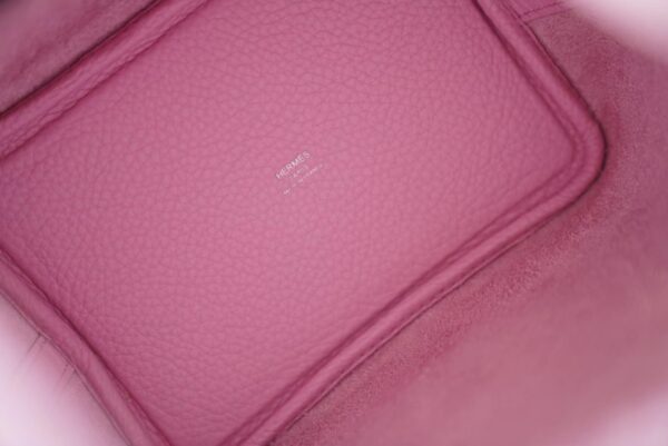 e012844c5fbb7f9 God Factory Bags Factory Hermes Picotin18CM X9 Mauve Sylyestre Clemence Leather Silver Hardware