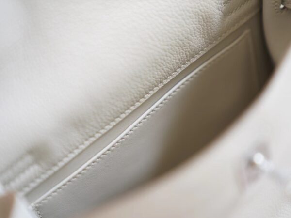 e08d6d37318ddee God Factory Bags Factory Hermes CK80 Gris Pearl Kelly Danse 22CM Evercolor Leather Silver Hardware