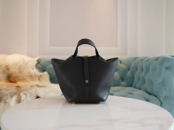 e09fc179bc56b60-1 God Factory Bags Hermes CK89 Nior Clemence Picotin 18CM Gold Hardware