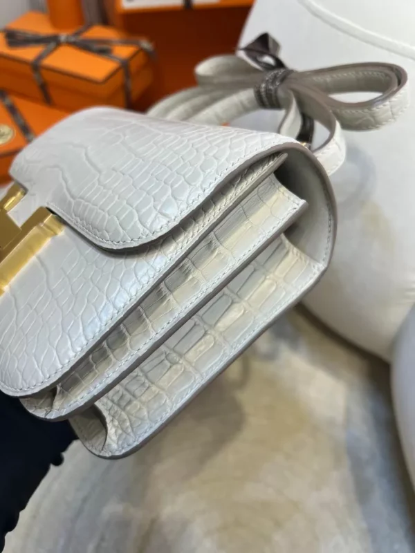 e0de8f386ede9a0-jpg Hermes Constance 19CM 8L Beton Matte Alligator Crocodile Gold Hardware