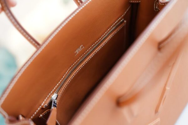 e258faead89a976 Fashion God Factory Bags Factory Hermes Birkin25CM Shadow CK37 Gold Swift Leather