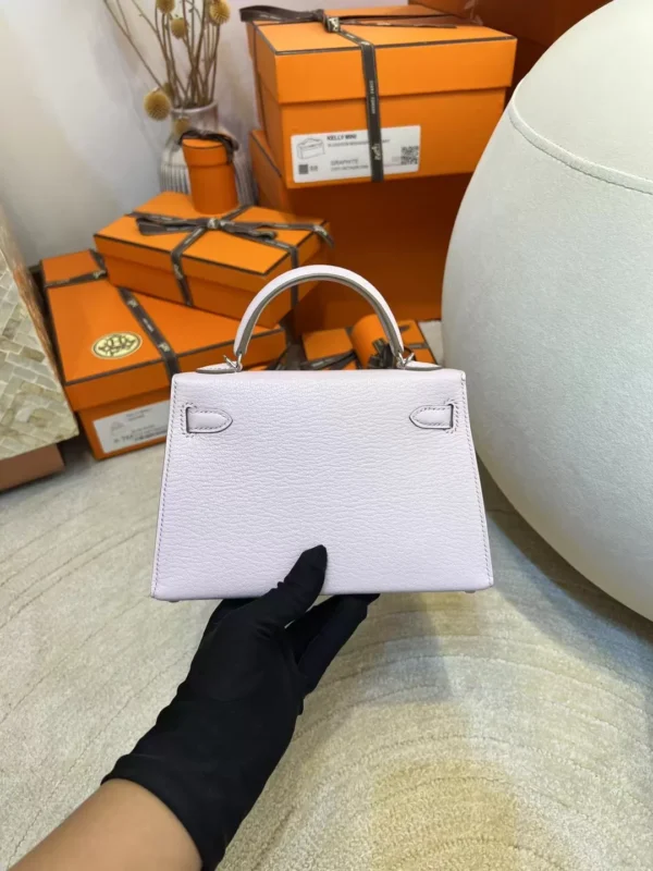 e3a83015fb7ad29-jpg Taiwan Hermes Mini Kelly 19CM Chevre Leather 09 Mauve Pale Silver Hardware