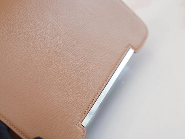 e3ecc5332acde6f Hermes Factory Geta Bag 20CM Chevre Mysore 2J Quebracho Silver Hardware
