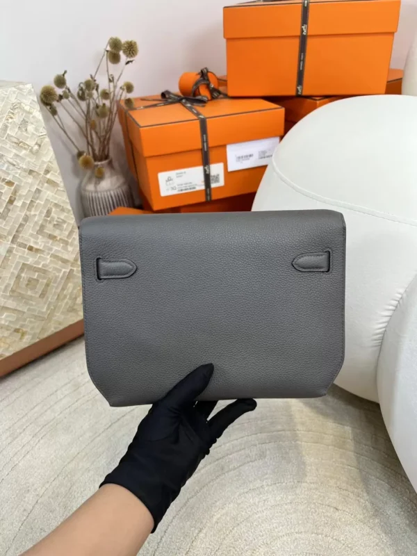 e443d98a3f60718-jpg New Arrival 8F Etain Epsom Leather Kelly Depeches 25CM Silver Hardware