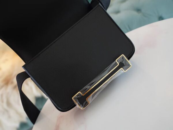 e68b48b8e314a6b USA Los Angeles Hermes Geta 20CM Chevre Mysore 89 Noir Gold Hardware