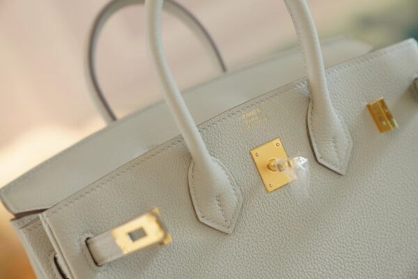 e8e10f1b35a103f God Factory Bags Factory Hermes C80 Gris Pearl Togo Leather Birkin25CM Gold Hardware