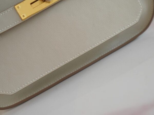 e92305edf66e906 God Factory Bags Hermes Factory Jypsiere Mini 8L Beton Swift Leather Gold Hardware
