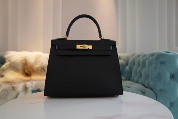 ea985a3fcd535a5-1 God Factory Bags Hermes Chevre Leather Kelly 28CM CK89 Nior Gold Hardware
