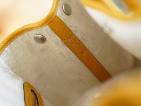 eb176ed3944cf18 God Factory Bags Factory Hermes Garden Party30CM 9D Amber Negonda Leather Silver Hardware
