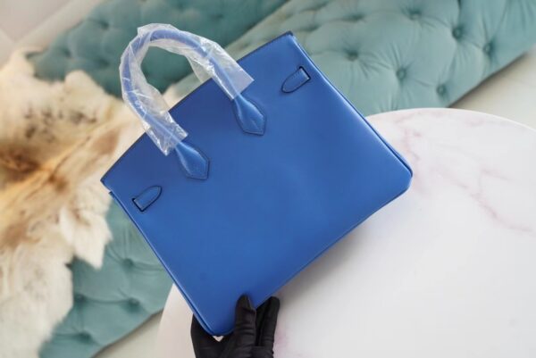 ed5bbce8315bef2 God Factory Bags Hermes 71 Blue France Jonathan Leather Birkin25CM Gold Hardware