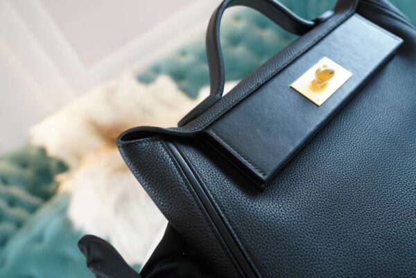 f010084db78fc75 God Factory Bags Hermes Kelly 24/24 29CM CK89 Nior Taurillon Maurice Leather Gold Hardware
