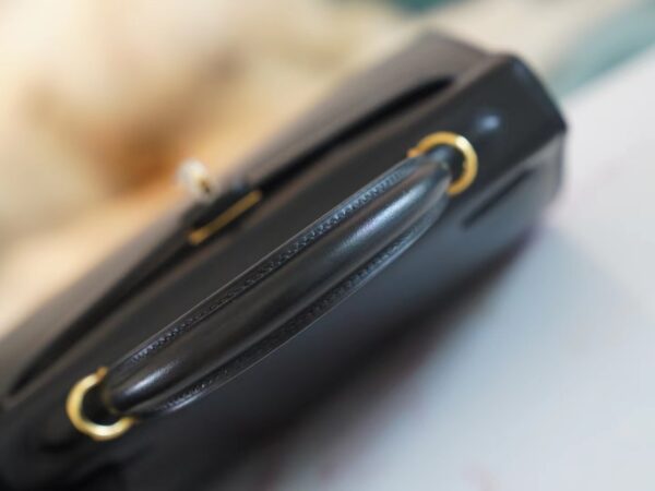 f0ef8f02389f49d God Factory Bags Hermes Factory CK89 Nior Box Leather Kelly Bag25CM Gold Hardware