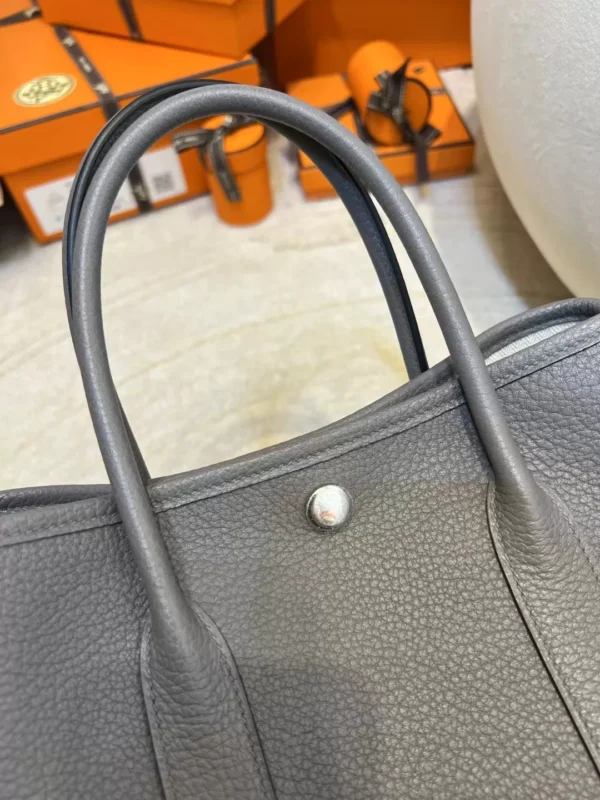 f19002fd125cb25-jpg Hermes Garden Party 30CM 8F Etain Negonda Silver Hardware