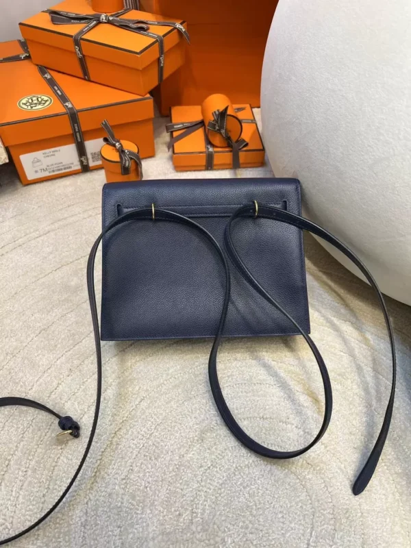 f1d01e56651602a-jpg Hermes Evercolor Leather Kelly Danse 22CM 2Z Blue Nuit Gold Hardware