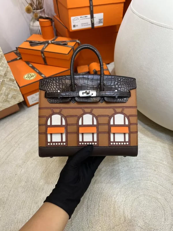 f242c6590a654ee-jpg Hermes Birkin Faubourg 20CM 37 Gold Four Leathers Silver Hardware
