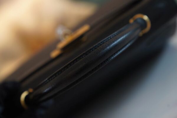 f27cf7f11a24f1b God Factory Bags Hermes Chevre Leather Kelly 28CM CK89 Nior Gold Hardware