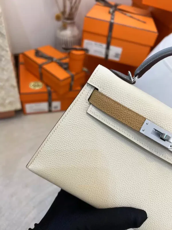 f47792c7a65034a-jpg Hong Kong Hermes Mini Kelly 19CM Epsom Three Colors Silver Hardware
