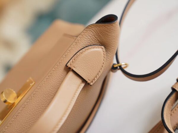 f5302ac00c5257b God Factory Bags Hermes Kelly 24/24 Mini 0M Chai Evercolor Leather Gold Hardware
