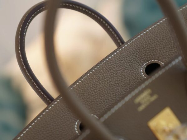 f5af90fde10711e God Factory Bags Factory Hermes CK18 Etoupe Togo Birkin 25CM Gold Hardware