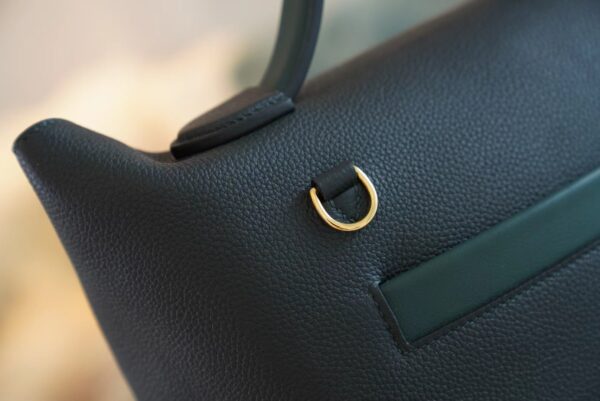 f6913a0a02e3d4f Hermes Kelly 24/24 Touch 29CM Taurillon Maurice/ Matte Crocodile 6O Vert Cypres Gold Hardware
