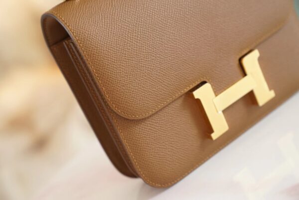 f69b5dcecb49f6c Hermes Boutique 3G Alezan Epsom Leather Constance19CM Shoulder Bag