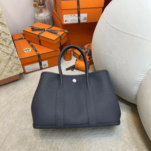 Hong Kong Garden Party 30CM Negonda Leather 0L Gris Meyer Silver Hardware