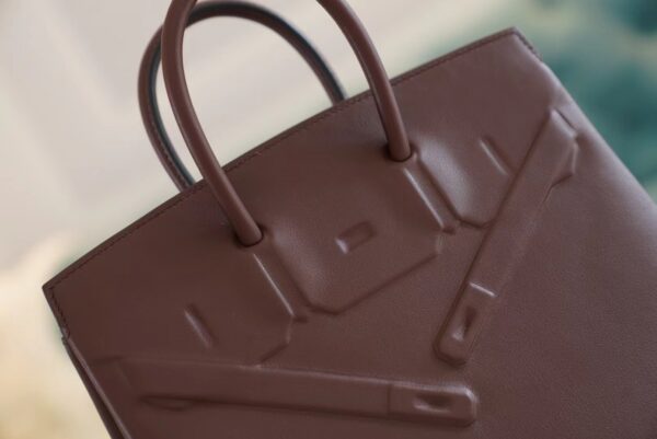 f93888c4af09df0 Full Handmade Hermes Birkin25CM Shadow 0G Rouge Sellier Swift Leather Women’s Bag